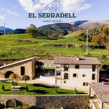 El Serradell Agroturisme Sant Joan de les Abadesses Exteriör bild
