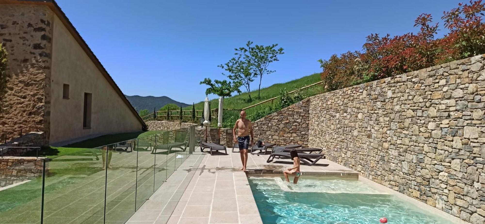 El Serradell Agroturisme Sant Joan de les Abadesses Exteriör bild